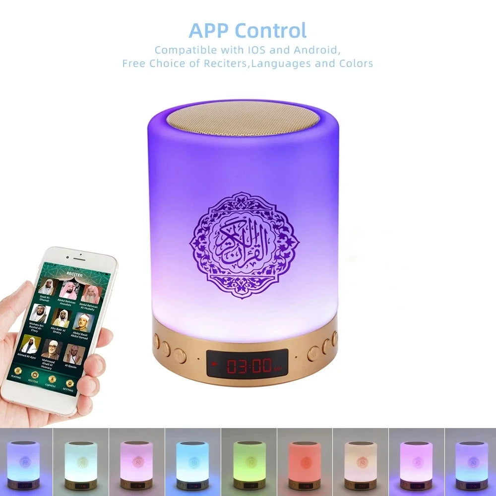 Azan Muslim Night Light Quran Portable Wireless Caixa De Som Bluetooth Speaker Music Sound Box Blutooth For Radio FM Mini Baffle