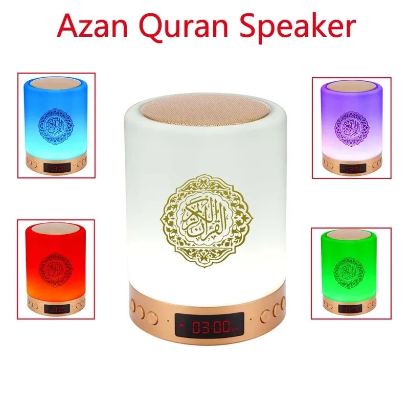 Azan Muslim Night Light Quran Portable Wireless Caixa De Som Bluetooth Speaker Music Sound Box Blutooth For Radio FM Mini Baffle