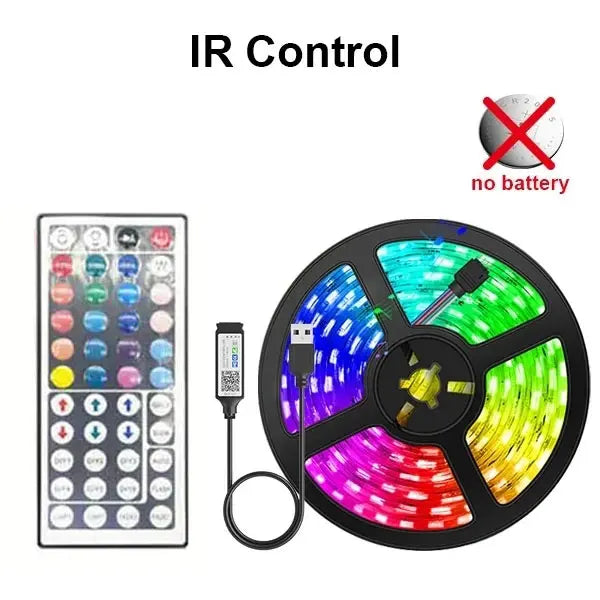 Led Lights Tv Usb Rgb Strip Light Tv Led Backlight Led Room Decoration Light Ice String Smd 5050 5V Led Tape With Remote Control