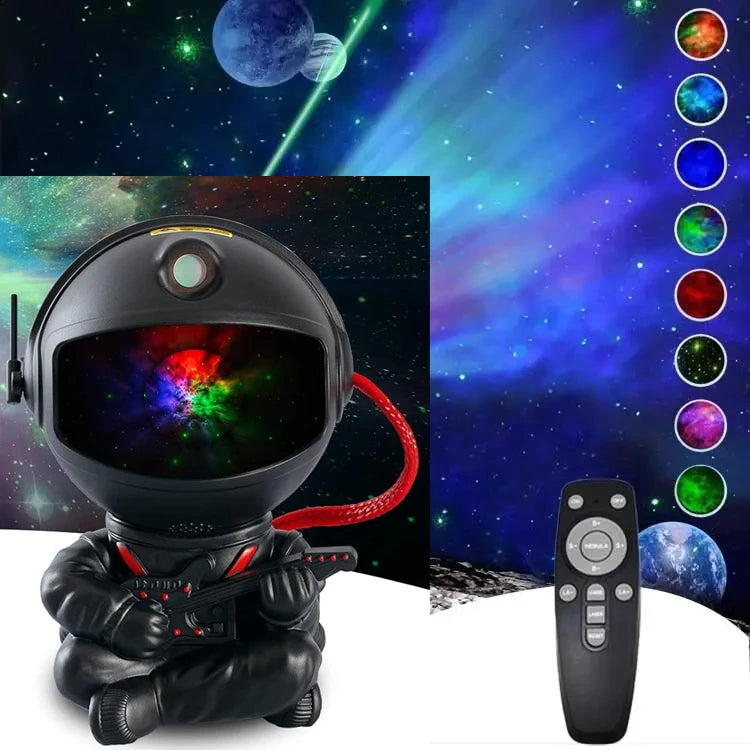 Star Projector Galaxy Night Light - Astronaut Space Projector, Starry Nebula Ceiling LED Lamp with Timer and Remote, Kids Room D